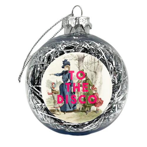 To The Disco - xmas bauble by The 13 Prints