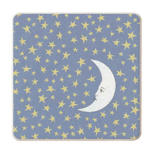 To the Stars to the Moon - personalised beer coaster by Yazmin Brooks