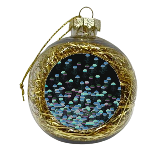 To the Surface - xmas bauble by Brita Ingebrigtsen