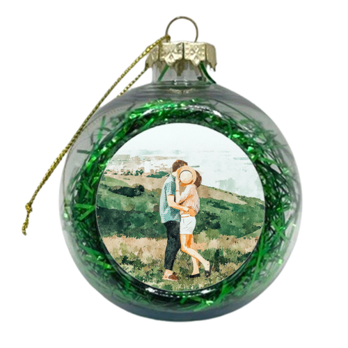 Togetherness - xmas bauble by Uma Prabhakar Gokhale