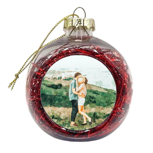 Togetherness - xmas bauble by Uma Prabhakar Gokhale
