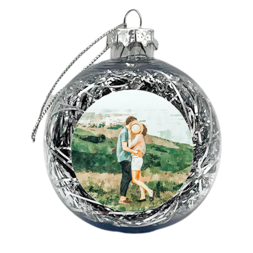 Togetherness - xmas bauble by Uma Prabhakar Gokhale
