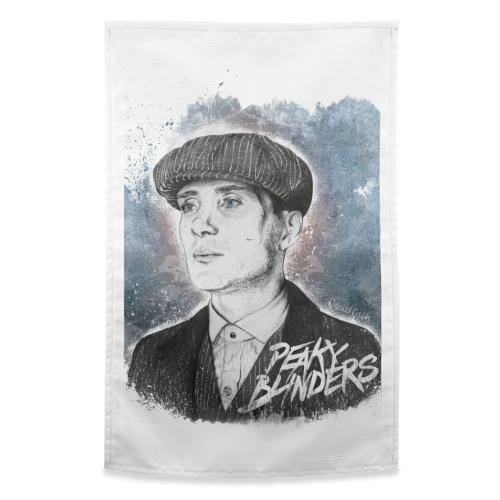 Peaky T - funny tea towel by Daniel Cash