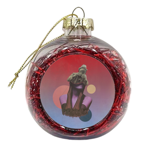 too close to see you - xmas bauble by ijoiskandar