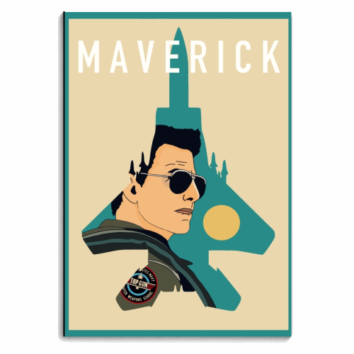 Buy Top Gun Maverick - fridge magnet designed by Danny Welch