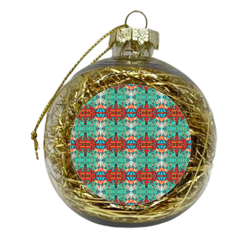Tortue Turquoise - xmas bauble by Marine Constant
