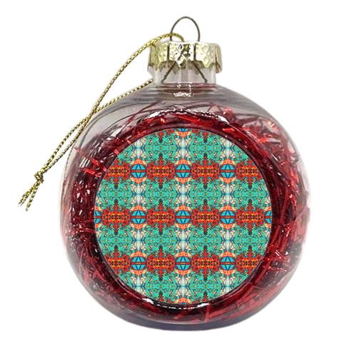 Tortue Turquoise - xmas bauble by Marine Constant