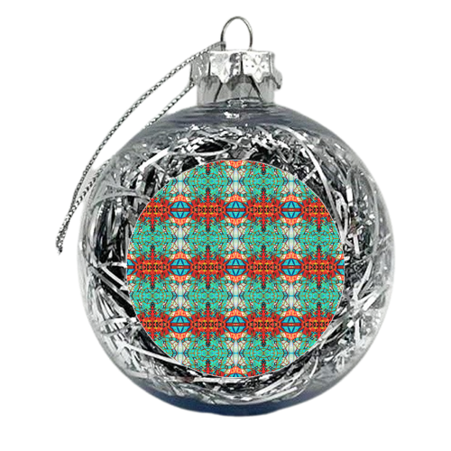 Tortue Turquoise - xmas bauble by Marine Constant