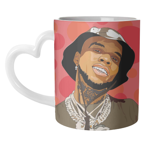 Tory Lanez - unique mug by Catherine Critchley.