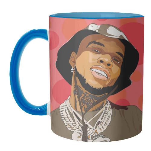 Tory Lanez - unique mug by Catherine Critchley.
