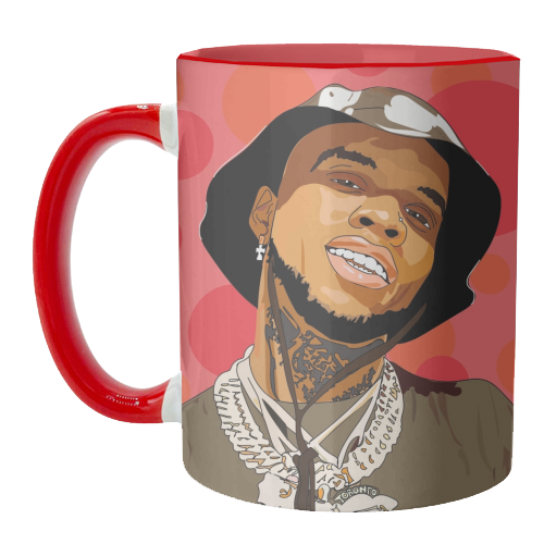 Tory Lanez - unique mug by Catherine Critchley.