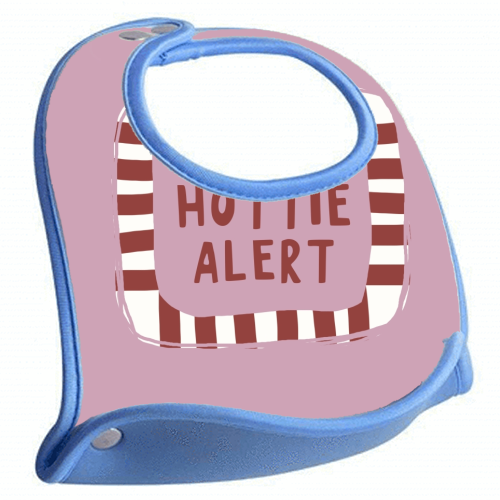 Total Hottie Alert - feeding bib by Giddy Kipper