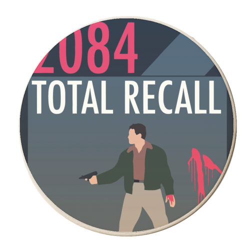 Total Recall - personalised beer coaster by Danny Welch