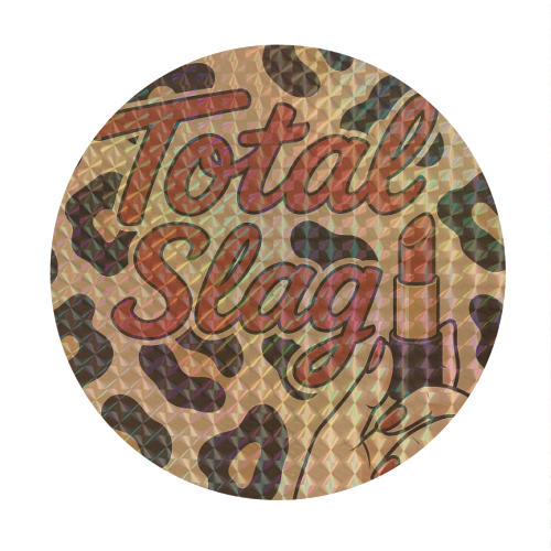 Total Slag - Circle Sticker by Eloise