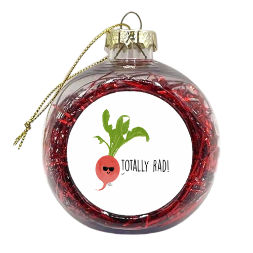 Totally Rad! - xmas bauble by Leeann Walker