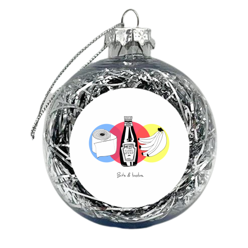 Tote bag - xmas bauble by Liam Fuller