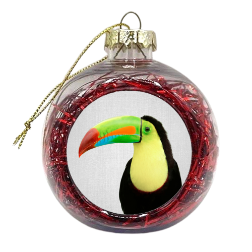 Toucan Bird - Colorful - xmas bauble by Gal Design