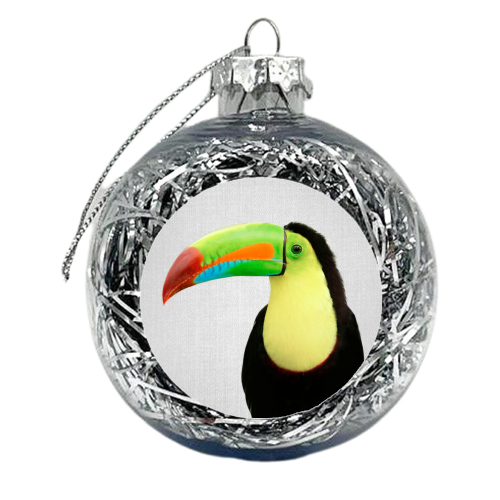 Toucan Bird - Colorful - xmas bauble by Gal Design