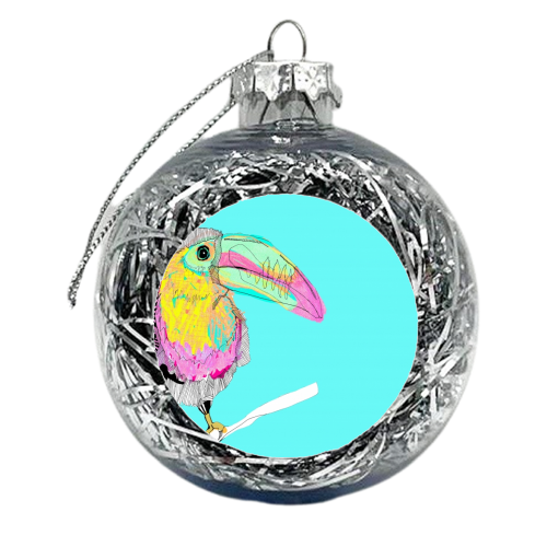 Toucan - xmas bauble by Casey Rogers