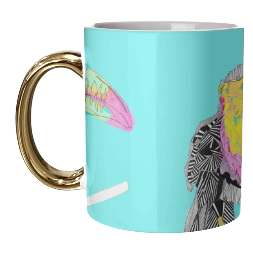 Toucan - unique mug by Casey Rogers