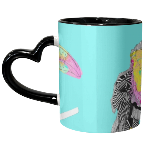 Toucan - unique mug by Casey Rogers