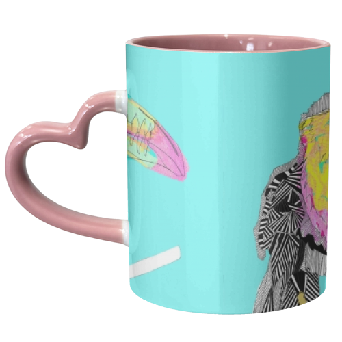 Toucan - unique mug by Casey Rogers