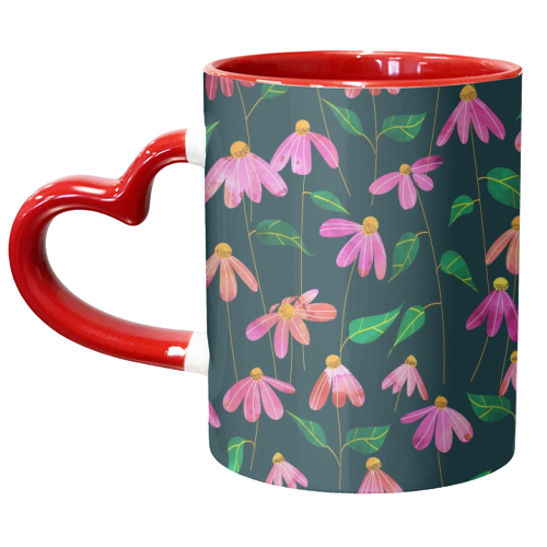 Touched By Love II - unique mug by Uma Prabhakar Gokhale