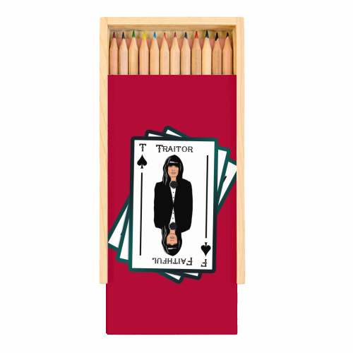 Traitor or Faithful - Coloured Pencils with Box by Bite Your Granny