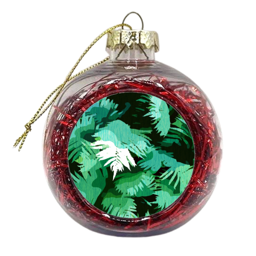 Tranquil Forest - xmas bauble by Uma Prabhakar Gokhale