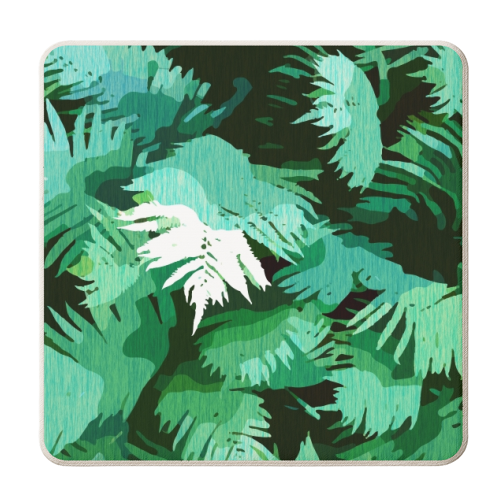 Tranquil Forest - personalised beer coaster by Uma Prabhakar Gokhale