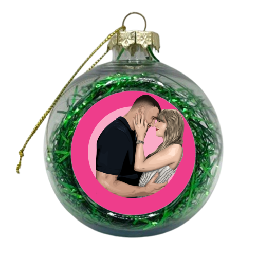 Trav & Tay - xmas bauble by Pink and Pip
