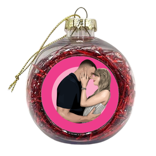 Trav & Tay - xmas bauble by Pink and Pip