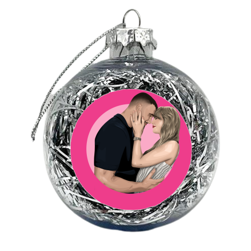 Trav & Tay - xmas bauble by Pink and Pip