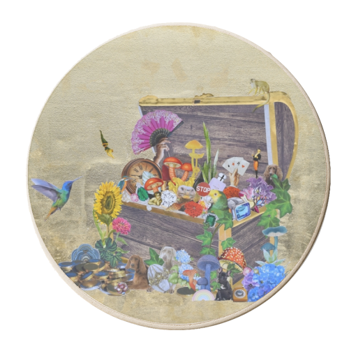 Treasure that is what you are - personalised beer coaster by Kirstie Taylor