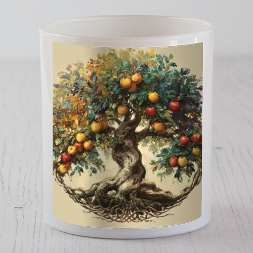 Tree of life - scented candle by DejaReve