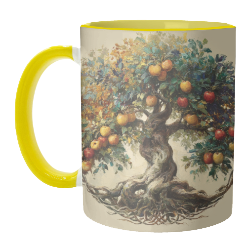 Tree of life - unique mug by DejaReve