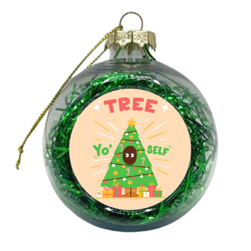 Tree yourself - xmas bauble by Matt Joyce