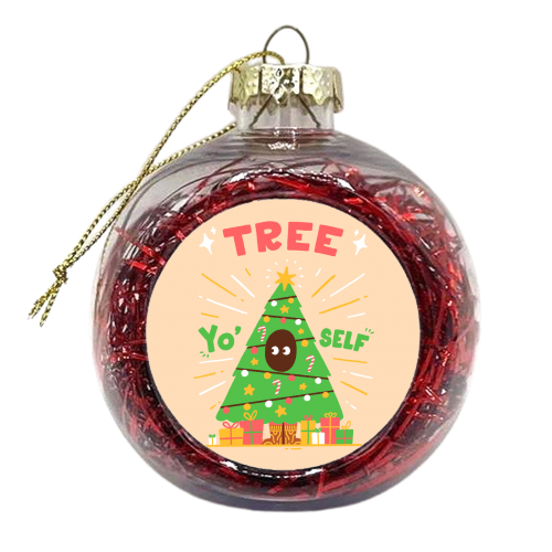 Tree yourself - xmas bauble by Matt Joyce