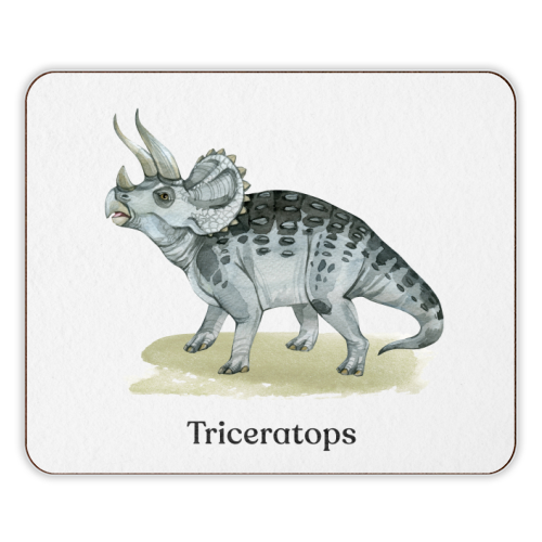 Triceratops - designer placemat by Gal Design