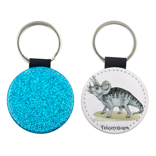 Triceratops - keyring by Gal Design