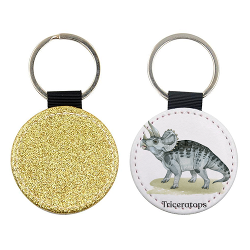 Triceratops - keyring by Gal Design