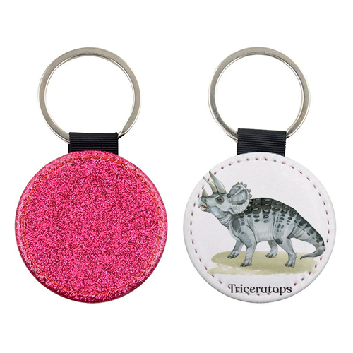 Triceratops - keyring by Gal Design
