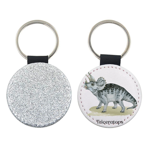 Triceratops - keyring by Gal Design