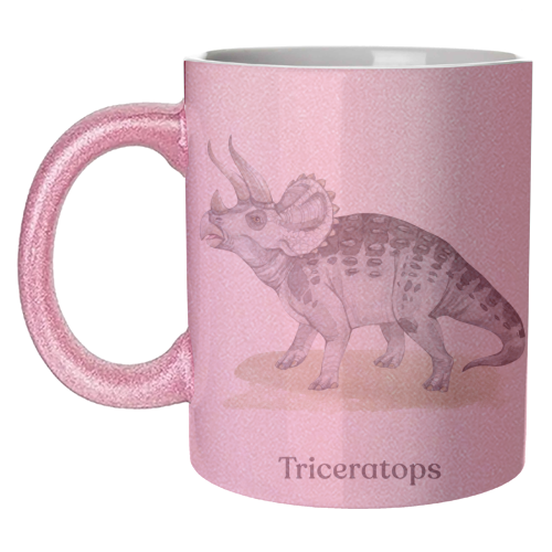 Triceratops - unique mug by Gal Design