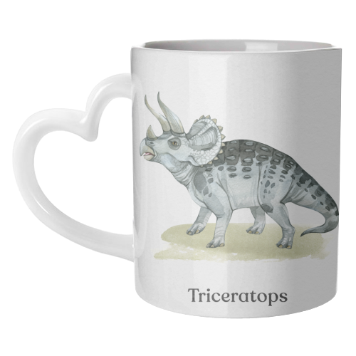 Triceratops - unique mug by Gal Design