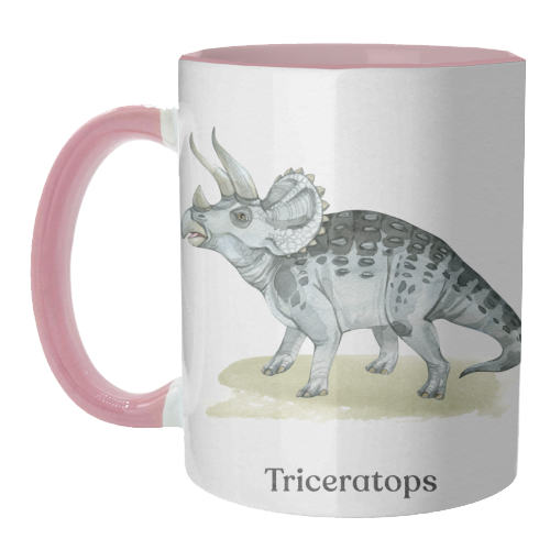 Triceratops - unique mug by Gal Design