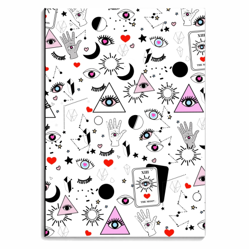 Trick or Treat 002 - personalised A4, A5, A6 notebook by Mukta Lata Barua