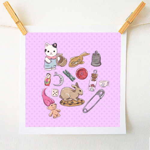 Trinkets - A1 - A4 art print by The Queer Store