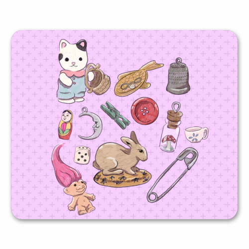 Trinkets - mouse mat by The Queer Store