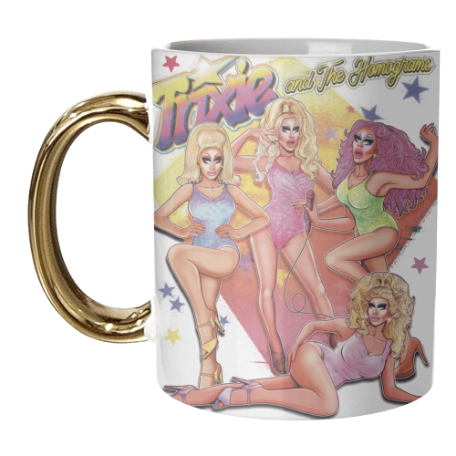 Trixie and the Homograms - unique mug by ARTECCO